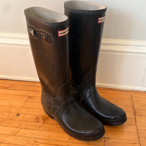Hunter Tall Rain Boots - Picture 1 of 3